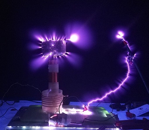corona effect in transmission lines
