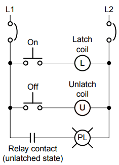 how do latching relays work, how a latching relay works