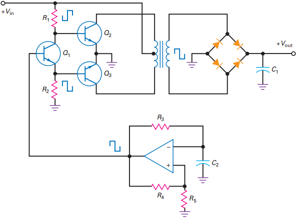 dc to dc converter working
