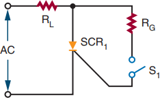 testing scr with ohmmeter