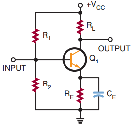 common emitter transistor amplifier