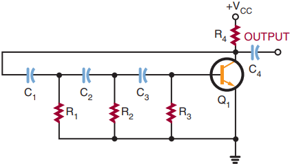 Phase-shift oscillator.