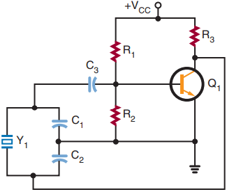 Pierce oscillator.