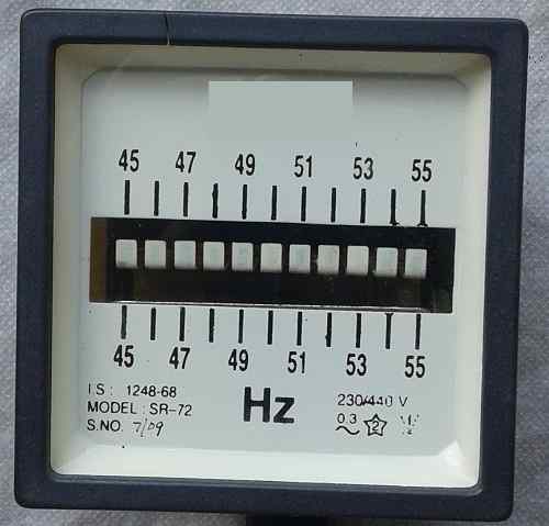 mechanical resonance type frequency meter working principle