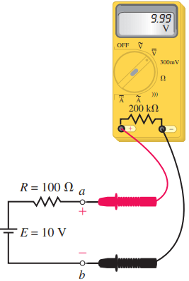 voltmeter loading effect, loading effect of voltmeter