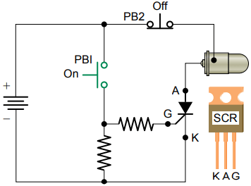 silicon controlled rectifier function, silicon controlled rectifier operation