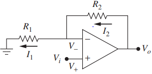 Non-Inverting op-amp circuit.