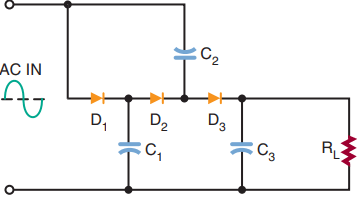 voltage tripler circuit