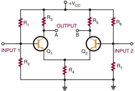 Differential Direct Coupled Amplifier